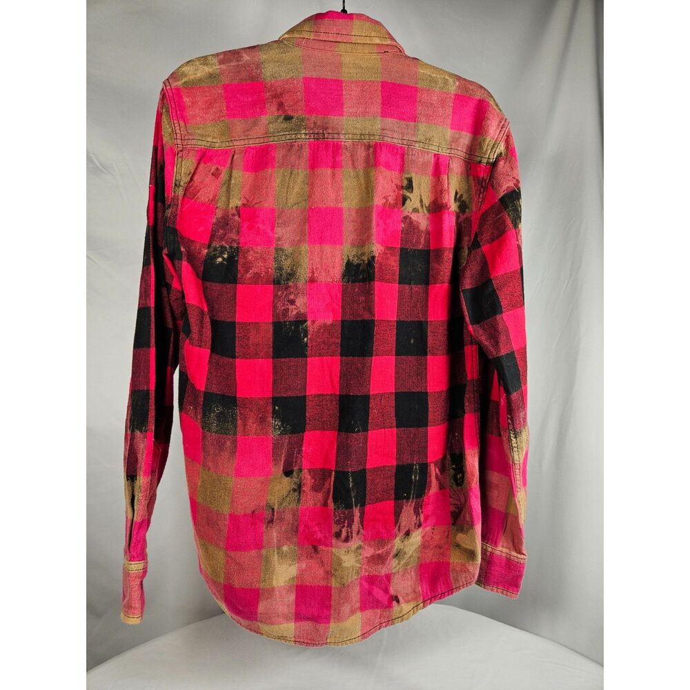 Bleached Flannel Button Down - Picture 1 of 3
